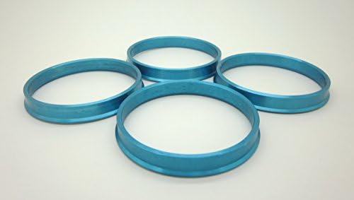 AccuWheel ACHR73-6690M Aluminum Wheel Hub Centric Rings (73.00mm OD to 66.90mm ID) - Pack of 4 Hubrings