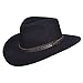 Scala Men's Crushable Wool Outback Hat
