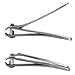 Nail Cutter, ESARORA Sharpest Stainless Steel Fingernail & Toenail Clippers Set - Quality Nail Clippers - Perfect Nail Cutter for Men & Women - Great Gift