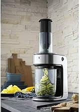 WMF Kult X Electric Spiralizer Zoodle Maker 3 Blades & Container Zucchini Pasta view 14