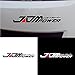 Finance Plan Big Promotion JDM POWER Car Sticker Window Bumper Decal for Toyota Honda Volkswagen Mitsubishi
