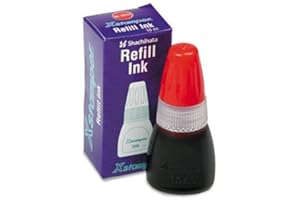 Xstamper® Refill Ink for Xstamper Stamps, 10ml-Bottle, Red