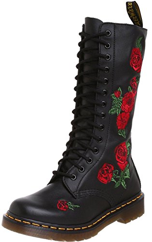 black & red 1460 vonda boots