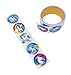 100 Unicorn Stickers: Roll of One Hundred (100) Stickers with Various Unicorn Designs - Easy to Peel & Remove - Great Addition to Unicorn Theme Birthday Party Favors, Supplies & Goody Bags
