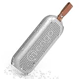 Mengo AquaPOD - Aluminum Waterproof / Outdoor Wireless Bluetooth Speaker [10-Watt Deep Bass Portable Speaker] with 12 Hour Battery Life - Silver