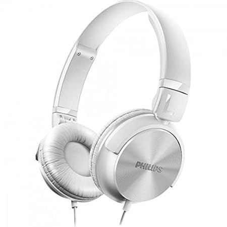 Philips SHL3060WT/00 Kopfhörer (32 mm Neodym-Treiber, DJ-Monitoring) weiß