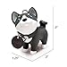 DomeStar Cute Dog Key Chain, Husky Key Ring Anti-lost Key Chain Dog Keyhook Key Holder Car Wallet Keyring Cell Phone Decor Gift for Birthday Party Friendship Festival