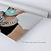 Smile Art Design Audrey Hepburn Bubble Gum Canvas Print Teal Blue Pop Art Home Decor/Iconic Wall Art/Gallery Wrapped Canvas Art Stretched/Ready to Hang (12 x 8)
