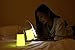 Rechargeable Battery Powered Reading Book Light for Bed, LED Dimmable Adjustable Desk Table Lamp USB Charging Port for Kids Study Bedroom Bedside Nightstand Headboard Lantern, Nursery Night Lamp