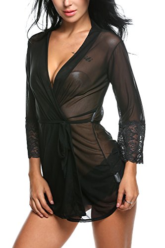 Avidlove-Womens-Awaken-Desires-Kimono-Lace-Lingerie-Sleepwear