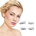 HOYUJI Magnetic false eyelashes, natural magnetic false eyelashes-no glue, best magnetic eyelashes, ultra-thin, easy to wear, 3D reusable, handmade eyelash elasticity (4 pcs/box)