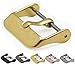 BARTON WATCH BANDS - Replacement Buckle - Choice of Color & Width - Gold 20mm - Vacuum PVD Finish