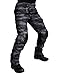 ZAPT Tactical Pants with Knee Pads Airsoft Camping Hiking Hunting BDU Ripstop Combat Pants 13 kinds Army Camo Uniform Military Trousers (A-TACS LE, XL38)