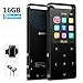 Grtdhx MP3 Player,MP3 Player with Bluetooth,16GB Music Player with FM Radio/Voice Recorder,HiFi Lossless Sound Quality,Metal, Alarm Clock, Touch Button, HD Sound Quality Earphone, with an Armband