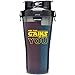 Hydra Cup - 36 oz High Performance Dual Shaker Bottle, 2 in 1, 14oz + 22oz, Leak Proof, Awesome Colors, Patented PRE + Protein Shaker Cup, Save Time & Be Prepared, Gains Be with You Black