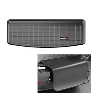 WeatherTech Tiguan Allspace 7 seater 2017-19 Kofferbakmatten+Bumper beschermer|Zwart