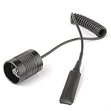 Mastiff Press On-Off Tactical Momentary Remote Switch Fits Surefire 6p 9p G2 G3 Flashlights Ultrafire C1 Torch No Other Lights