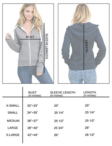 esstive Women's Ultra Soft Fleece Midweight Casual Solid 1/4 Zip-Up Pullover Hoodie Sweatshirt, Black, Small