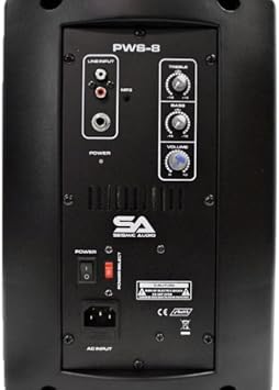 seismic audio powered speakers