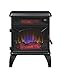 Duraflame DFI-550-0 Mason Freestanding Infrared Quartz Fireplace Stove, Black