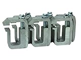 GCI Truck Cap / Camper Shell Clamps - Silver (set of 6)