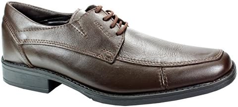 Inglese Men's Oxford-lace-up, Napa Leather Upper, Soft insole, Special Transpiring Lining for aching &amp; sweaty feet, Black Rubber Sole, Toe and Heel reinforcement for lasting wear
