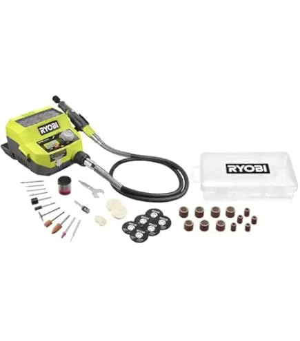 NEW RYOBI 18-Volt P460 Cordless Rotary Tool Kit
