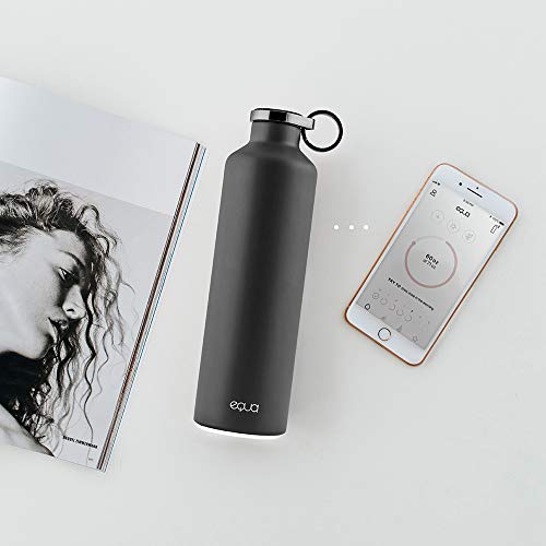 EQUA Smart Water Bottle 23 oz Bluetooth Water Intake Tracking with