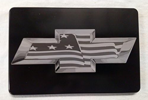 Helm 4 x 6 in. Billet Aluminum Trailer Hitch Cover - Chevrolet Bowtie
