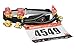SPIbelt Endurance Race Belt with Race Bib Toggles and Reflective Trim (Black, One Size)