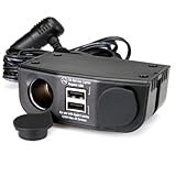 Multi-Use Vehicle Charger with Dual USB Ports and Dual 12 Volt Sockets - Magnadyne