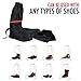 Waterproof Motorcycle Rain Boots Shoe Covers Bike Riding Reflective Heels