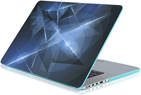 WINHI MacBook 15 Inch Case with Retina Display Rubberized Hard Folio Case Cover for Model A1398 (with Keyboard Protective Film &amp; Mouse Pad) – Star Light