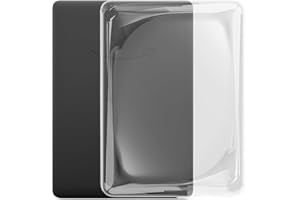 Strapsicle Clear Silicone Case for Kindle Paperwhite 11th Gen, Signature Edition - Transparent Protector Cover for Kindle Devices