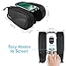 VUP Bike Front Frame Bag, Universal Bicycle Motorcycle Handlebar Bag, Top Tube Bike Bag with 360° Rotation Cell Phone Holder for iPhone Xs/XS MAX/XR/X/8/8P/7/7P/6S/6/5, Galaxy S9/8/7/6/Note, Nubia,LGthumb 1