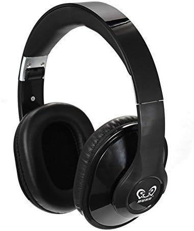 GuDenns Foldable High Bass Stereo Headphone with Built-in Microphone and NFC Tap for Tablets Smart Phone