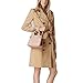 Tote Bag Handbag Authentic Burberry The Baby Banner in Leather and House Check Ink Tan Item 40140791