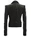 Fanala Women's Faux Leather Zip Up Everyday Bomber Biker Jacket Coat