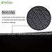 Mibao Durable Rubber Door Mat, Waterproof Non-Slip Easy Clean Low-Profile Heavy Duty Mats for Entry, Patio, High Traffic Areas (18