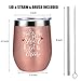 Coolife Like Sisters Gifts, Unbiological Sister Gifts for Women - Friendship, Sorority, Birthday Gifts for Friend, Cousin Friends, Soul Sister, BFF - You're the Sister I Got to Choose Wine Tumbler