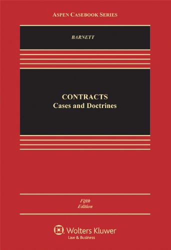 Contracts: Cases and Doctrine (Aspen Casebooks)