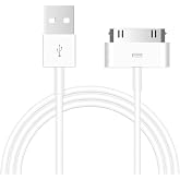 ZLONXUN Cable Compatible with iPhone 4/4S/3G/3GS,Old iPad 2 3 1,iPod Touch 4 3 2 1 Nano, iPod Classic 3 2 1,(3.3 Feet,White)