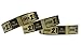 Goldistock Event Wristbands Over 21 Metallic Gold 500 Ct. | ¾” Arm Bands | Paper-Like Party Armbands | Wrist Bands for Easy Drinking Age ID