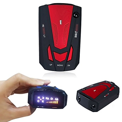 Car radar and laser detector, sqdeal 16 band laser/rada…