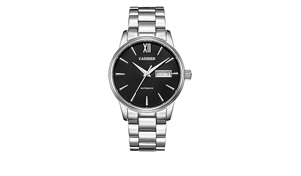 CADISEN C1032, 40mm, Zwart, NH36 Beweging, Display, Saffier, BNIB : Amazon.nl:  Kleding, schoenen \u0026 sieraden