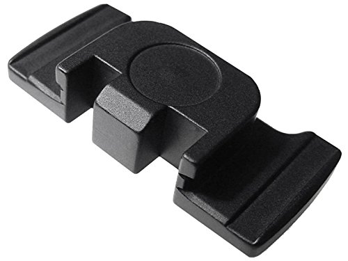 NDZ Performance for Glock Rear Ambi Speed Slide Racker Plate MOS Optics Black for Gen 1-5 Most Models Laser Engraved Image: Lacrosse Sticks Crossed