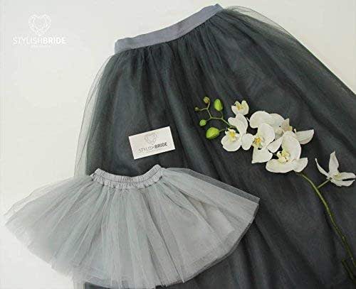 mommy and me tulle skirt