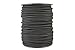 SGT KNOTS Diamond Grip Black Bungee Cord - 100% Stretch Elastic Cord and Absorbent Bungee Shock Cord for Camping, Kayak Deck, Crafting (1/4