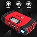 GOOLOO Upgraded Car Jump Starter 1000A Peak 18000mAh with USB Quick Charge (Up to 7.0L Gas or 5.5L Diesel Engine) SuperSafe 12V Auto Battery Booster Portable Power Pack Built-in Smart Protection