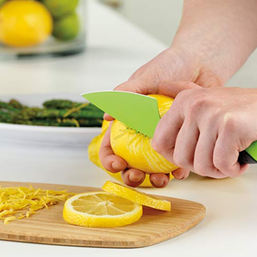 Tovolo Comfort Grip Stainless Steel Citrus Knife, 3.5 Inches